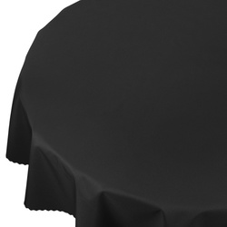 Venkovní Voděodolný polyesterový zahradní ubrus žlutá Kulatý 5885