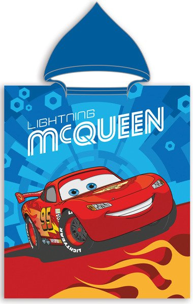 Pončo Disney Autá Cars 05 50x115 cm
