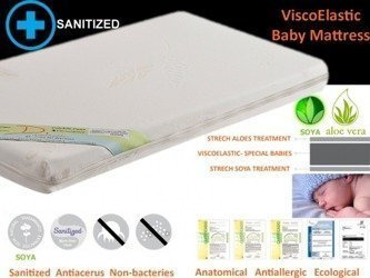 Termoelastické dětské matrace Memory Foam 70x140x7