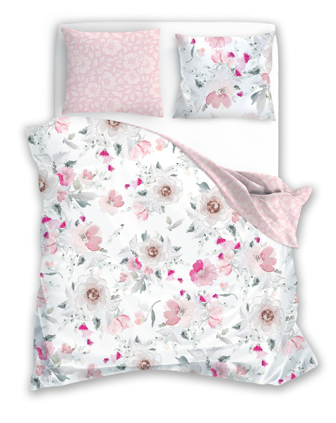 Sada LožníhoPrádla Z Bavlněného Saténu 220x200+ 2x70x80 Milagro Verde 003