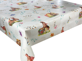 Ubrusy PVC s Textilním Podkladem Fantastik WL 1150-1 rolích