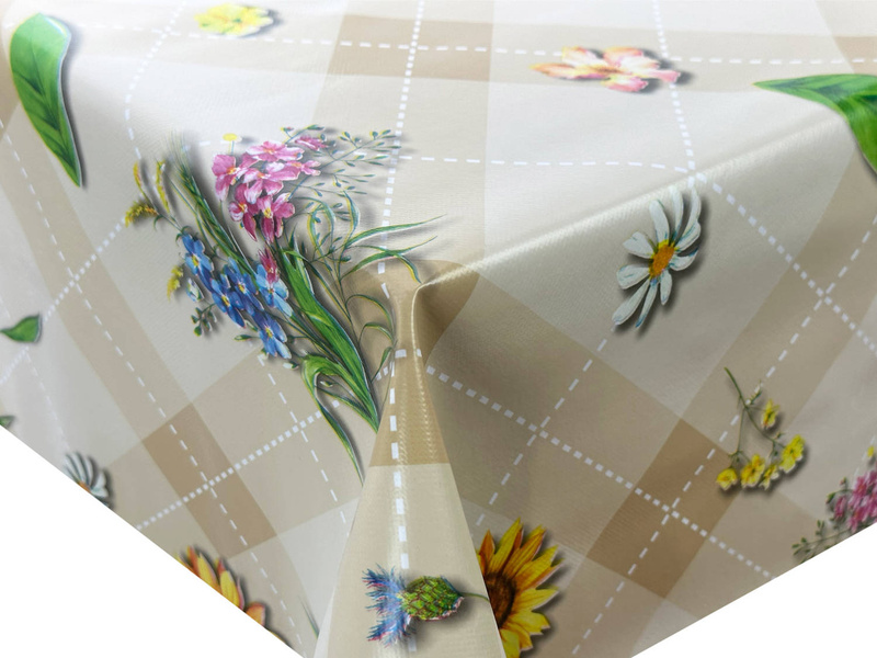 Ubrusy PVC s Textilním Podkladem 140 Classico M-6517-3