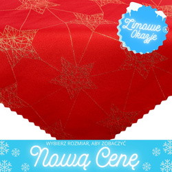 Oboustranný ubrus odolný vůči skvrnám Monstera opouští Golden Z-2771