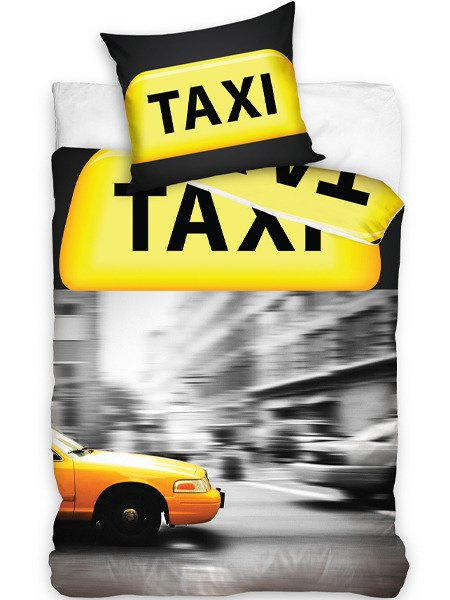 Bavlněné Povlečení New York Taxi