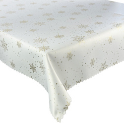 Oboustranně Ubrusy s Nešpinivou Úpravou Zlatý Sníh I