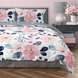 Sada LožníhoPrádla Z Bavlněného Saténu 160x200+ 2x70x80 Milagro Verde 011