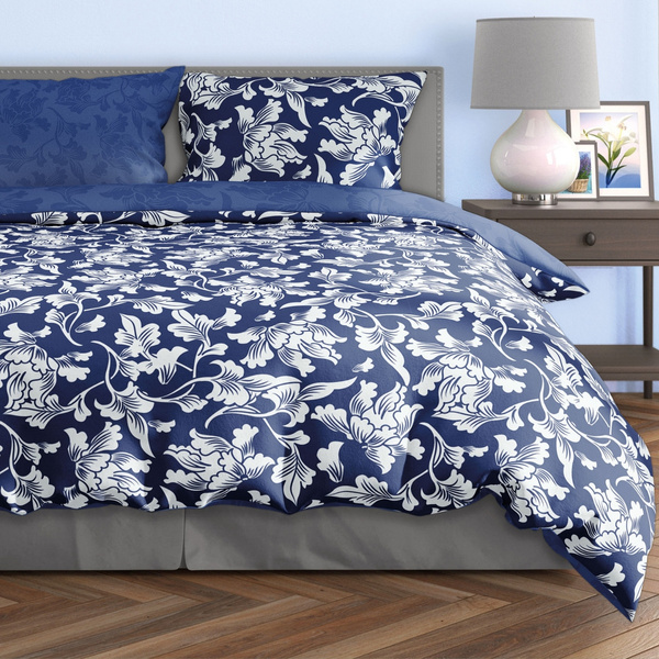 Sada LožníhoPrádla Z Bavlněného Saténu 220x200+ 2x70x80 Milagro Verde 026