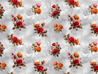 Ubrusy PVC s Textilním Podkladem Florista 01748-01