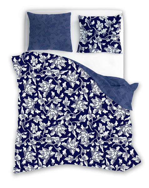 Sada LožníhoPrádla Z Bavlněného Saténu 160x200+ 2x70x80 Milagro Verde 026