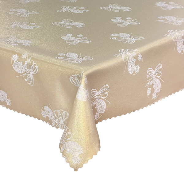 Oboustranně Ubrusy s Nešpinivou Úpravou Vánoční  Zlatý Vánoční Ozdoba Ornament