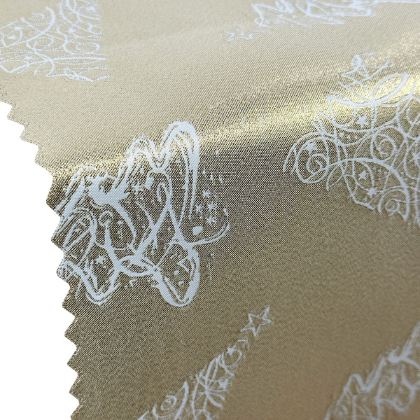 Oboustranně Běhouny s Nešpinivou Úpravou Vánoční Strom Z-3401 Zlatý 