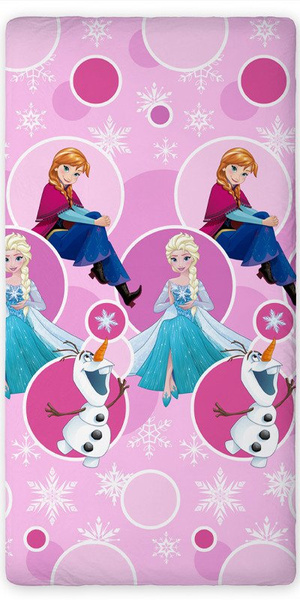 Bavlnené Prostěradlo Disney Ledové Království 01 160x200 cm