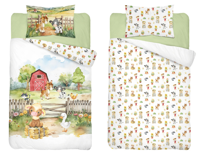 Dětské Povlečení 100x135+40x60 5140A