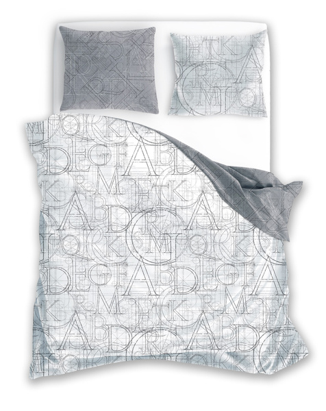 Sada Ložního Prádla Z Bavlněného Saténu 160x200+ 2x70x80 Boho 009