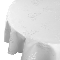 Ubrusy s Nešpinivou Úpravou Velikonoce 1678 Bílý Kulatý