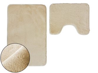 Koupelnové Předložky Lombok II Ecru- 2 ks