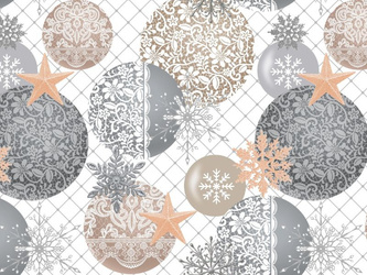 Ubrusy PVC s Textilním Podkladem 140 Evolution BN WF-7053B