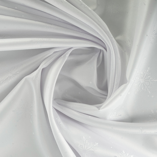 Ubrusy s Nešpinivou Úpravou Z-3500 Bílý Kulatý