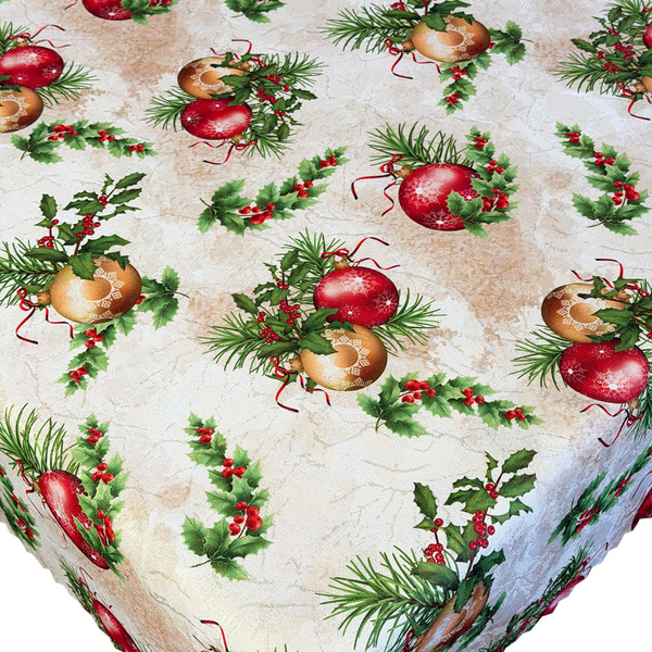 Oboustranně Ubrusy s Nešpinivou Úpravou Zlatý Sníh I