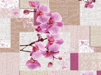 Ubrusy PVC s Textilním Podkladem Mirella 160-A