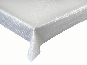 Ubrusy PVC s Textilním Podkladem Pearl ZG-6263A WHITE