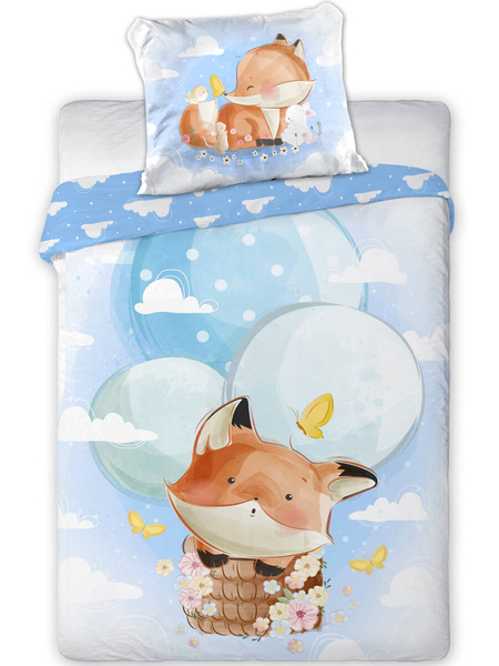 Dětské Povlečení 100x135+40x60 Króliki BABY214008