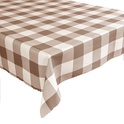 Ubrusy s Nešpinivou Úpravou Alice Káro Hnědý