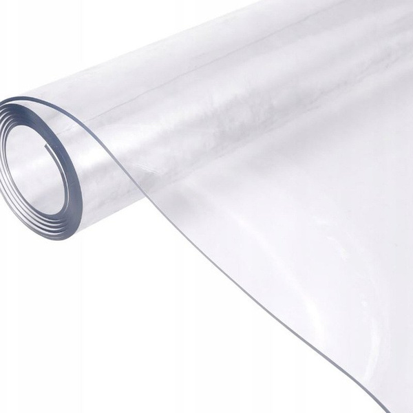 Ubrusy PVC fólie průhledný v Rolích 1,0 mm szer. 100 cm