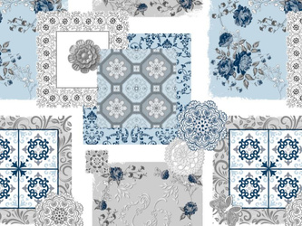 Ubrusy PVC s Textilním Podkladem Mirella 04/A