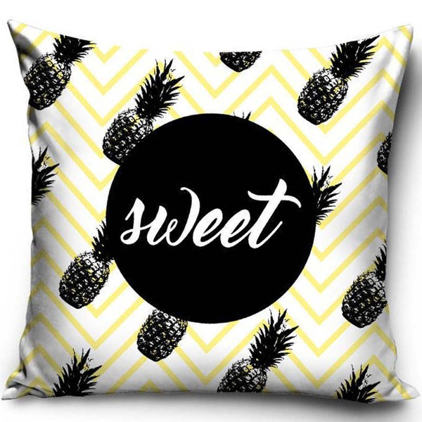 Povlak na Polštář Summer Sweet Pineapple Ananas 40x40 cm