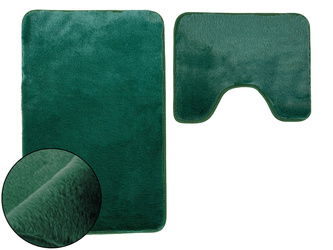 Koupelnové Předložky Lombok II zelená - 2 ks