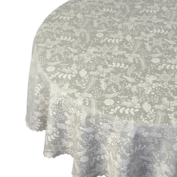 Ubrusy s Nešpinivou Úpravou Velikonoční béžová kraslice Z-3440 Kulaté