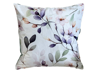 Dekorační povlak na polštář květy F24A295 40x40 cm