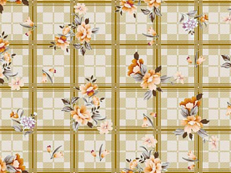 Ubrusy PVC s Textilním Podkladem Classico 661-2