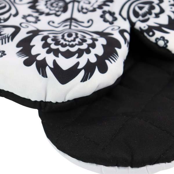 Kuchyňská Zástěra a 2 Kuchyňské Chňapky s Magnetem Folk II 2267C Sada