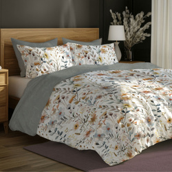 Sada Ložního Prádla Z Bavlněného Saténu 220x200+ 2x70x80 Boho 006