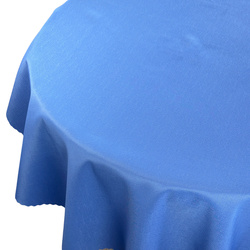 Ubrusy s Nešpinivou Úpravou I Modrý Jeans Kulatý