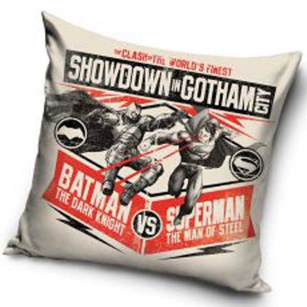 Polštář Batman Superman 16-2001 40x40 cm Sada