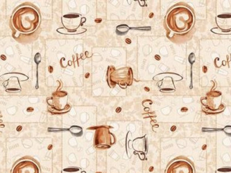 Ubrusy PVC s Textilním Podkladem Fantastik 1261-1 v Rolích