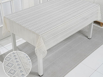 Krajka Ubrusy PVC 137 WH-MULTICOLORS LS-059M v rolích