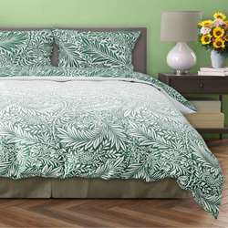 Sada LožníhoPrádla Z Bavlněného Saténu 160x200+ 2x70x80 Milagro Verde 010