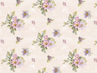 Ubrusy PVC s Textilním Podkladem Florista 01758-01