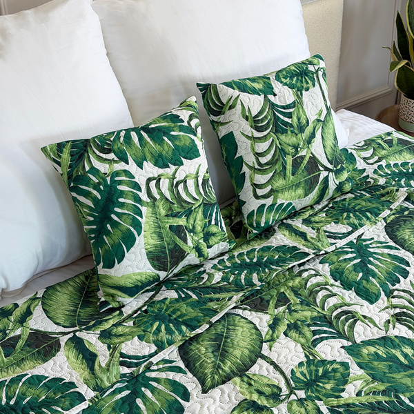 Přehozy na Postel TAVIRA J-2491 Jungle 180x220+2x40x40