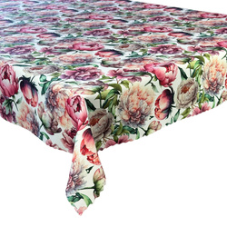 Ubrusy s Nešpinivou Úpravou Pivoňky