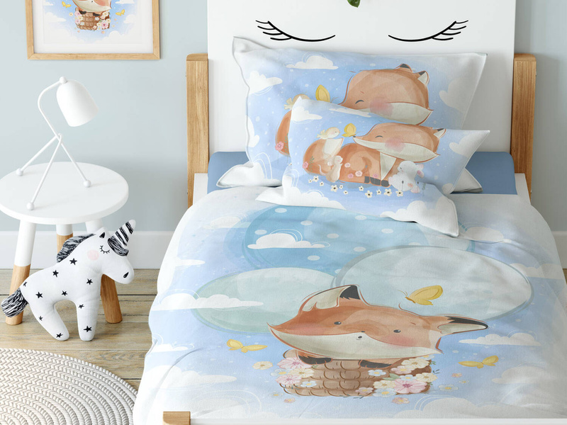 Dětské Povlečení 100x135+40x60 Króliki BABY214008