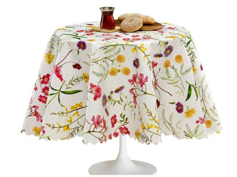 Ubrusy PVC s Textilním Podkladem Florista 01715-01