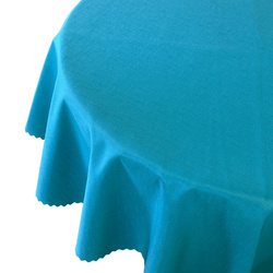 Ubrusy s Nešpinivou Úpravou I Tyrkysový Kulatý