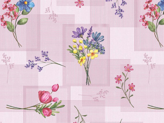 Ubrusy PVC s Textilním Podkladem Fantastik 1240-2 v rolích