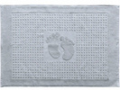 Bavlněné Koupelnové Předložky Feet Šedá 50x70 cm