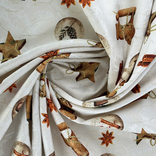 Oboustranně Ubrusy s Nešpinivou Úpravou Wooden Story Gold